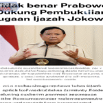 Prabowo Nyatakan Dukung Rismon Usut Keaslian Ijazah Jokowi