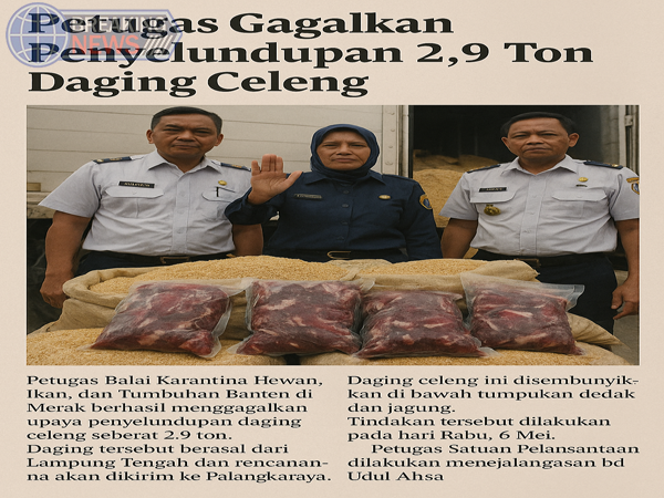 Penyelundupan Daging Celeng Dimerak