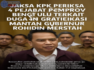 KPK Periksa Kepala OPD Tim Pemenangan Rohidin Di Bengkulu