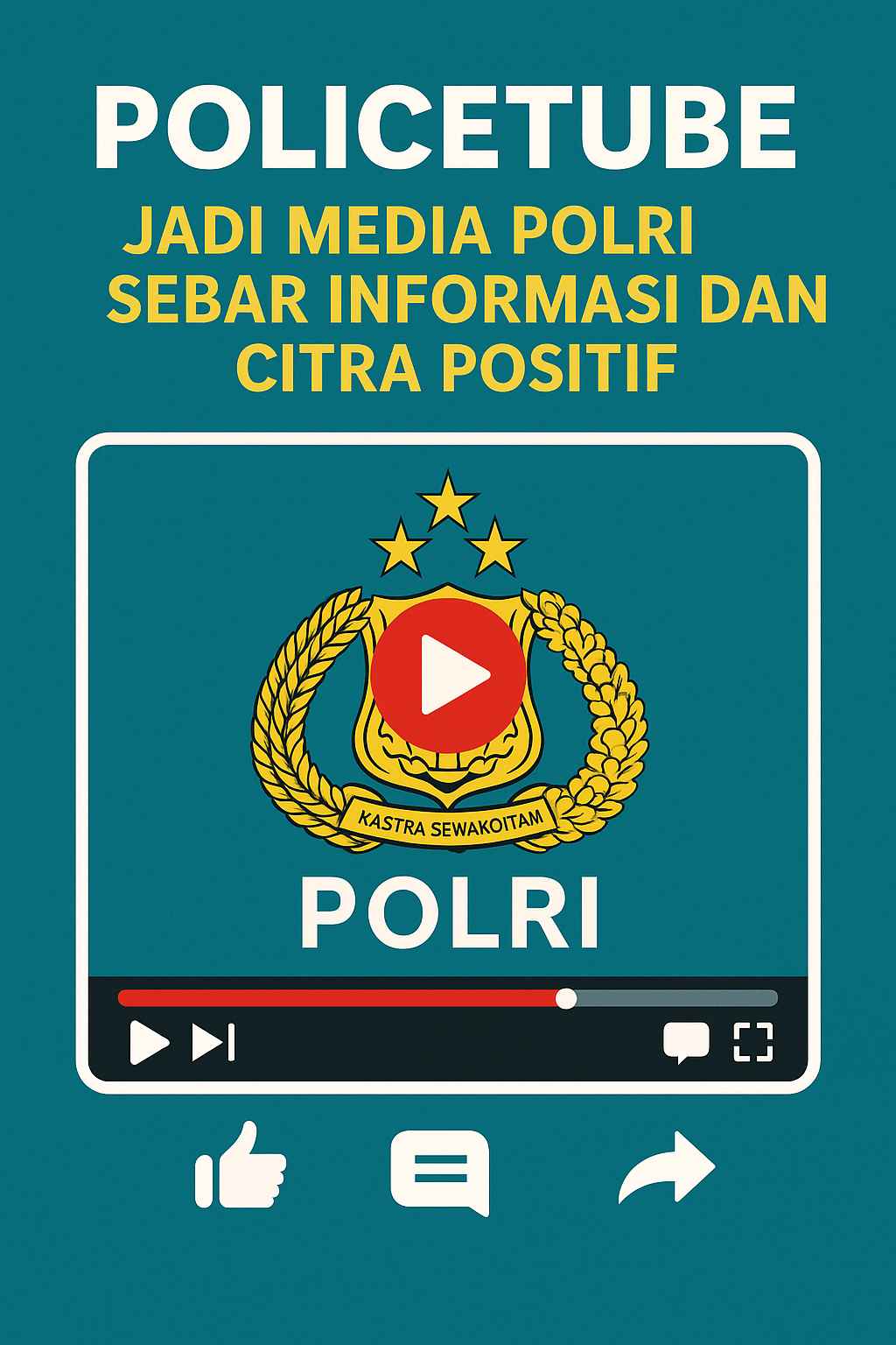 Policetube Jadi Media Polri Sebar Informasi dan Citra Positif