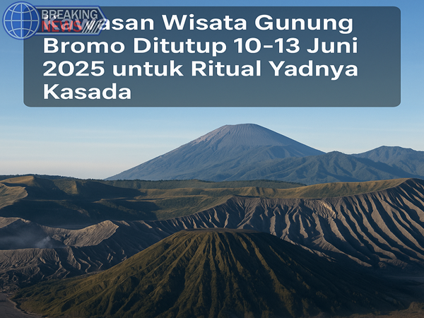 Kabar Wisata Bromo Ditutup