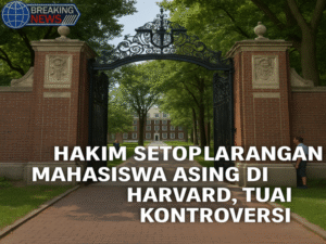 Hakim Hentikan Sementara Larangan Trump Untuk Mahasiswa