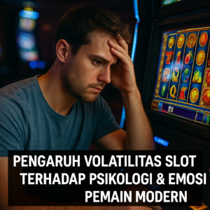 Pengaruh Volatilitas Slot Terhadap Psikologi & Emosi Pemain Modern